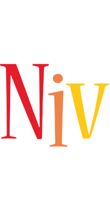 Niv birthday logo