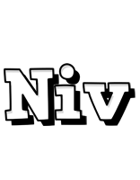 Niv snowing logo