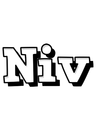 Niv snowing logo