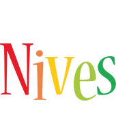 Nives birthday logo