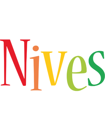 Nives birthday logo