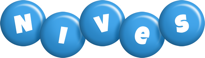 Nives candy-blue logo