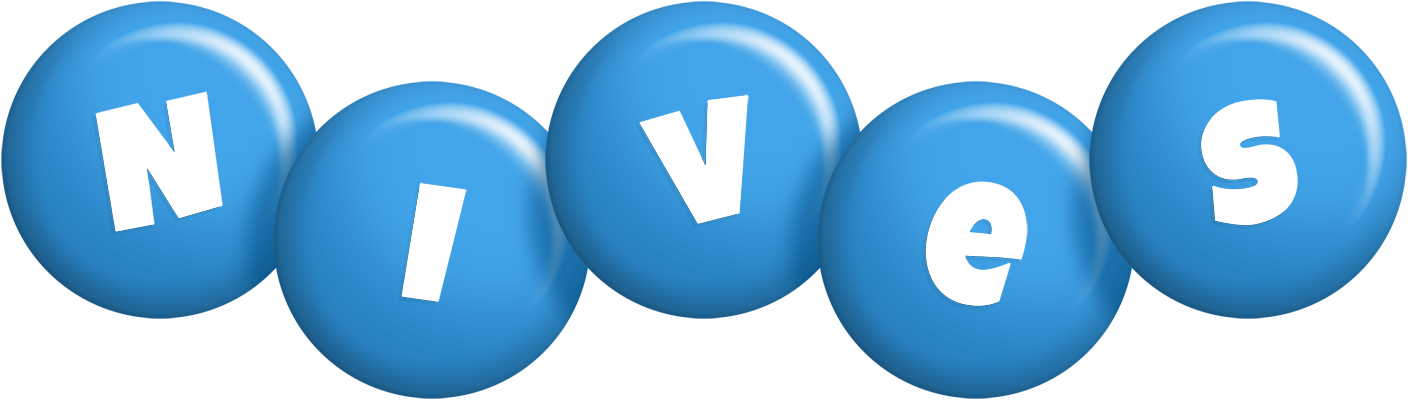 Nives candy-blue logo