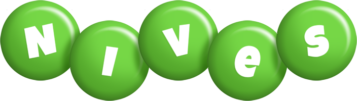 Nives candy-green logo