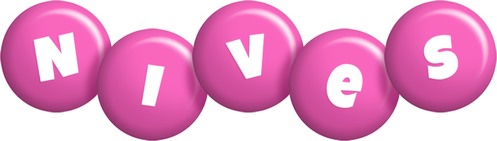 Nives candy-pink logo