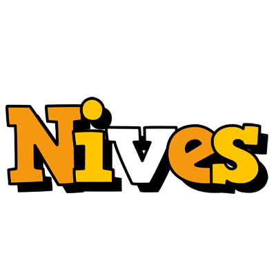 Nives cartoon logo