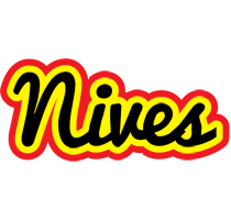 Nives flaming logo