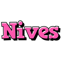 Nives girlish logo