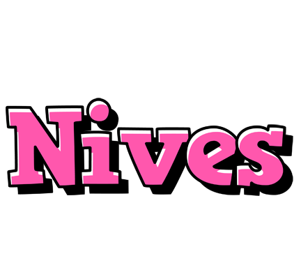 Nives girlish logo