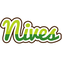 Nives golfing logo