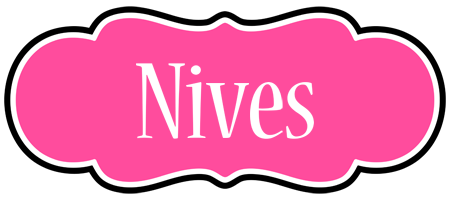 Nives invitation logo