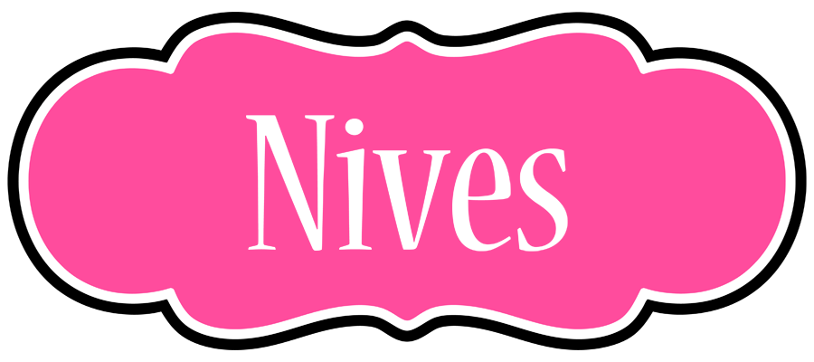 Nives invitation logo