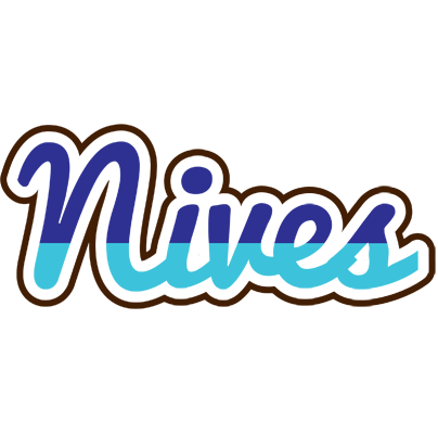 Nives raining logo