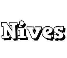 Nives snowing logo