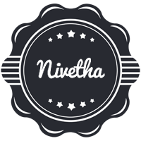 Nivetha badge logo