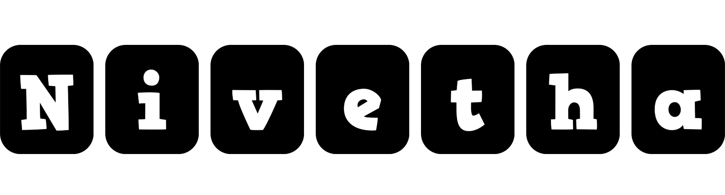 Nivetha box logo