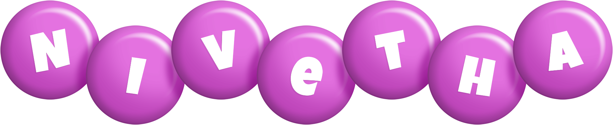 Nivetha candy-purple logo