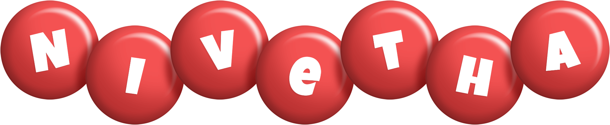 Nivetha candy-red logo