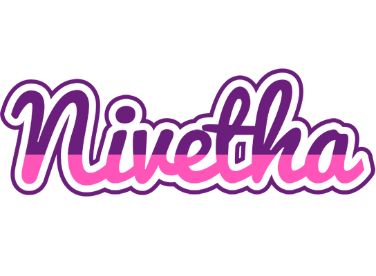 Nivetha cheerful logo