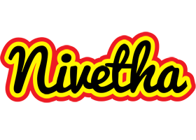 Nivetha flaming logo