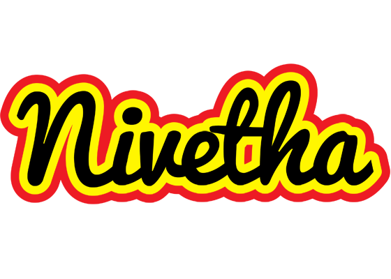 Nivetha flaming logo