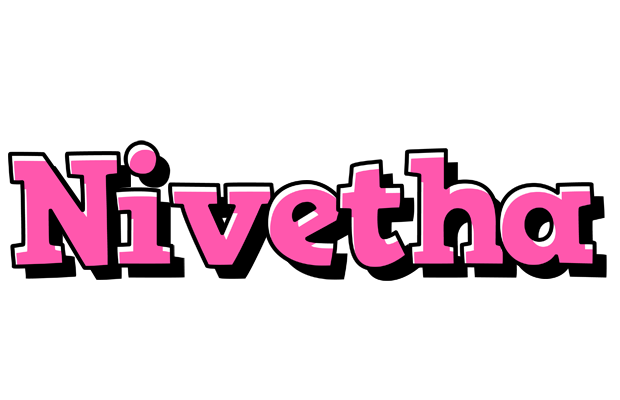 Nivetha girlish logo