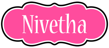 Nivetha invitation logo