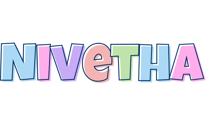 Nivetha pastel logo
