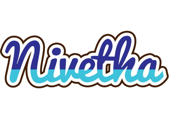 Nivetha raining logo