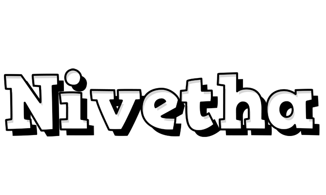 Nivetha snowing logo