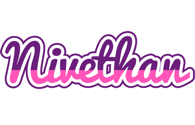 Nivethan cheerful logo