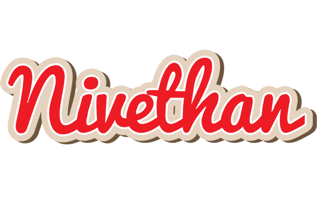 Nivethan chocolate logo