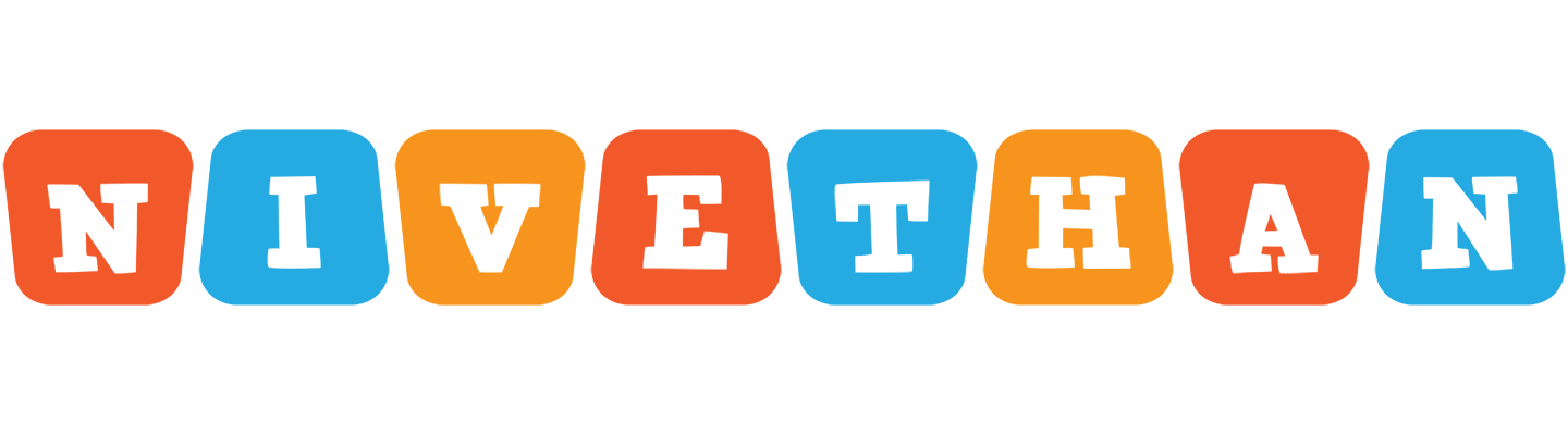 Nivethan comics logo