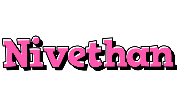 Nivethan girlish logo