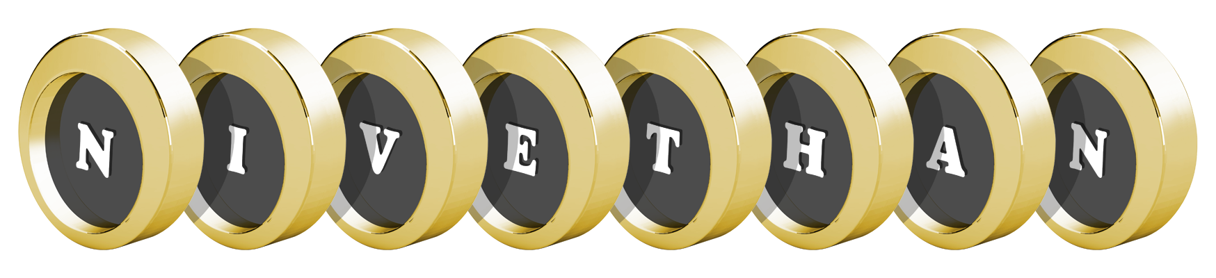 Nivethan gold logo