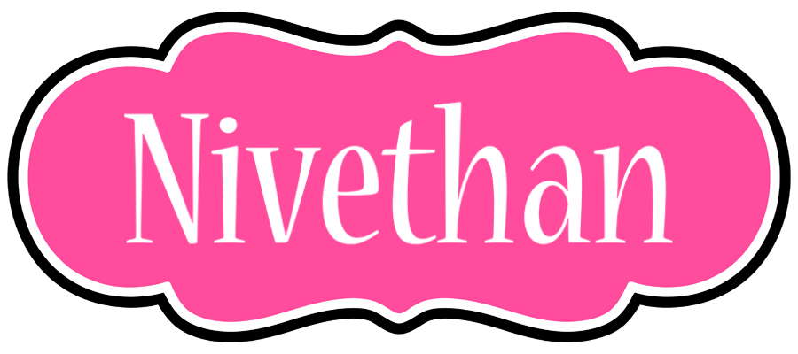 Nivethan invitation logo