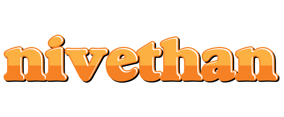 Nivethan orange logo