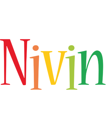 Nivin birthday logo