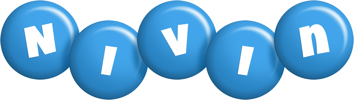 Nivin candy-blue logo
