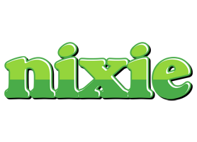 Nixie apple logo