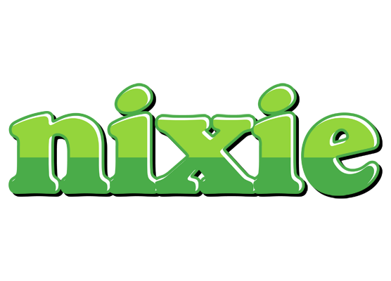 Nixie apple logo