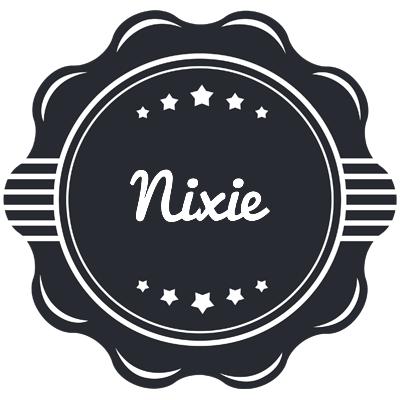 Nixie badge logo