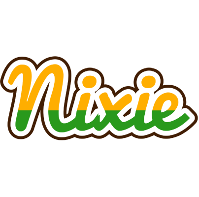 Nixie banana logo