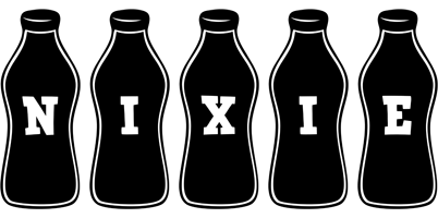 Nixie bottle logo