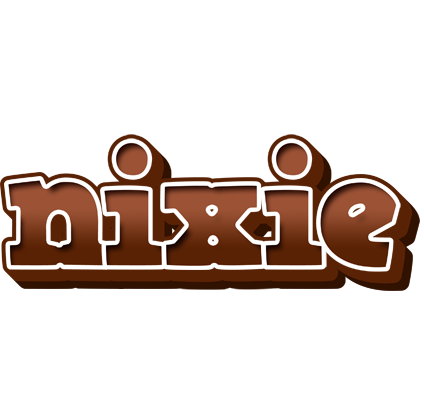 Nixie brownie logo