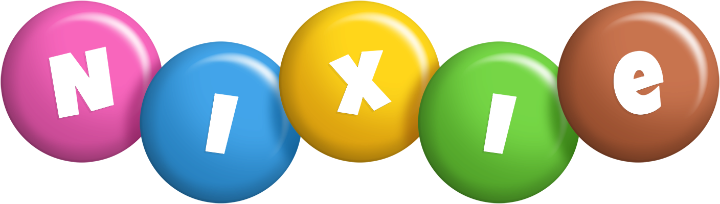 Nixie candy logo