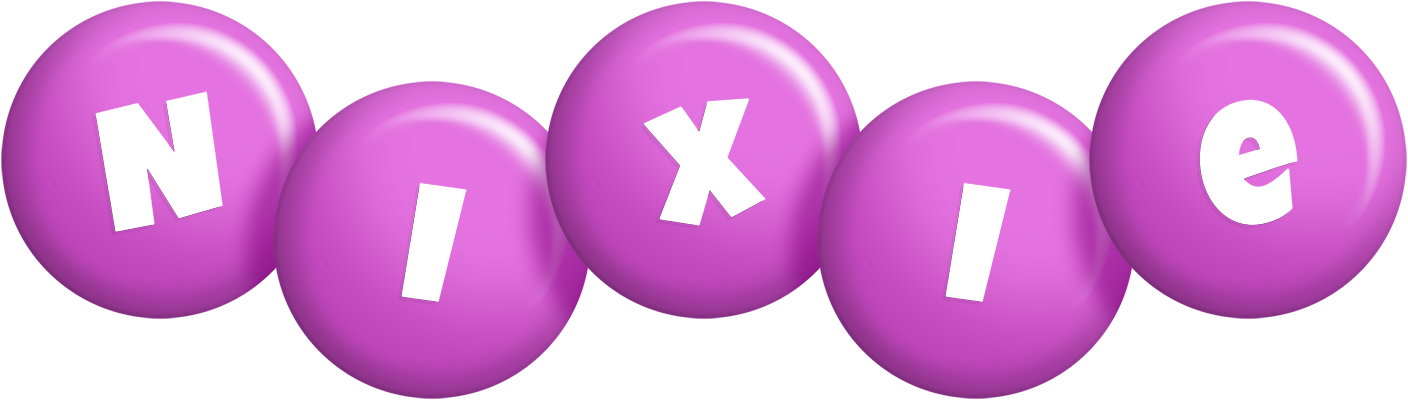 Nixie candy-purple logo