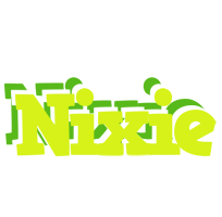 Nixie citrus logo