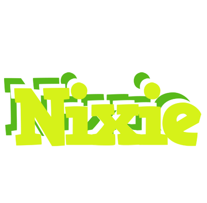 Nixie citrus logo