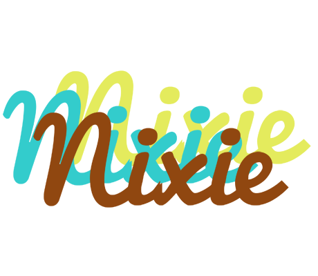Nixie cupcake logo